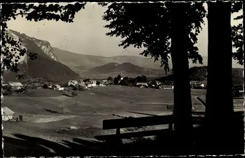 Ak Aesch bei Spiez Kanton Bern, Panorama