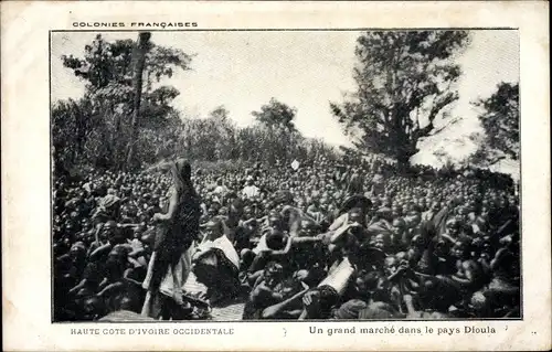 Ak Elfenbeinküste, Un grand marche dans le pays Dioula