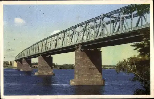 Ak Middelfart Dänemark, Lillebæltsbroen, Brücke