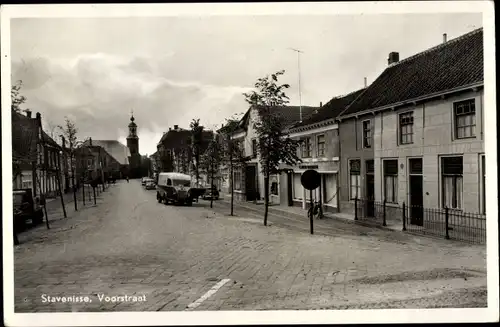 Ak Stavenisse Zeeland Niederlande, Voorstraat