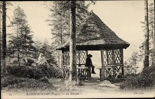 Ak Ramberchamp Vosges, Le Kiosque