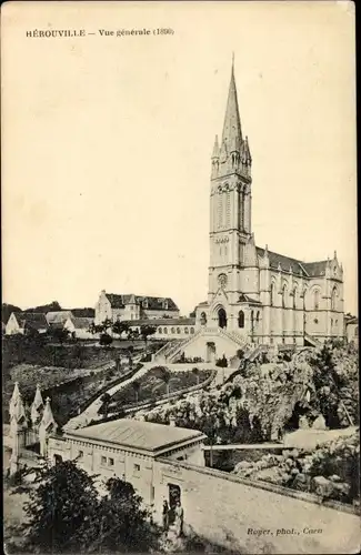 Ak Hérouville Saint Clair Calvados, Vue generale