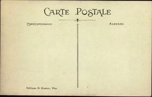 Ak Normandie, Mann in Tracht, Korb, La Vie aux Champs