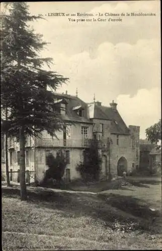 Ak Lisieux Calvados, Le Chateau de la Houblonniere