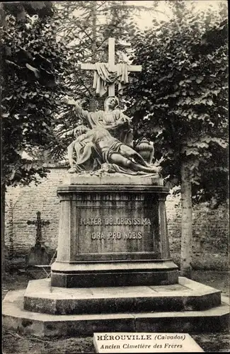 Ak Hérouville Saint Clair Calvados, Ancien Cimetiere des Freres