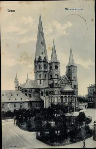 Ak Bonn am Rhein, Münsterkirche