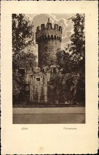 Ak Jena in Thüringen, Pulverturm