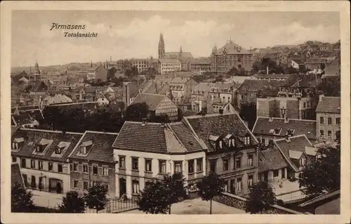 Ak Pirmasens am Pfälzerwald, Totalansicht