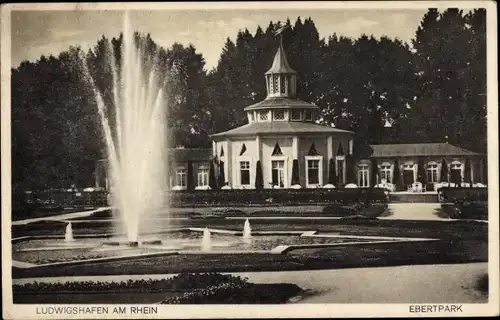 Ak Ludwigshafen am Rhein, Ebertpark