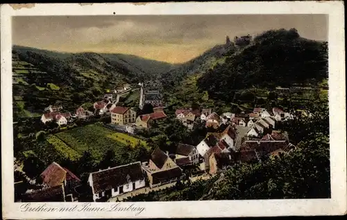 Ak Grethen Parthenstein in Sachsen, Ruine Limburg