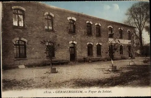 Ak Germersheim am Rhein, Foyer du Soldat