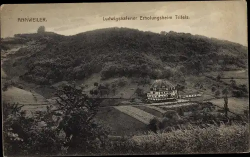 Ak Annweiler am Trifels Pfalz, Ludwigshafener Erholungsheim Trifels