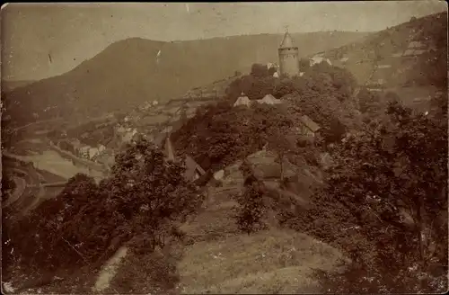 Ak Altena in Westfalen, Blick auf Burg mit Umgebung