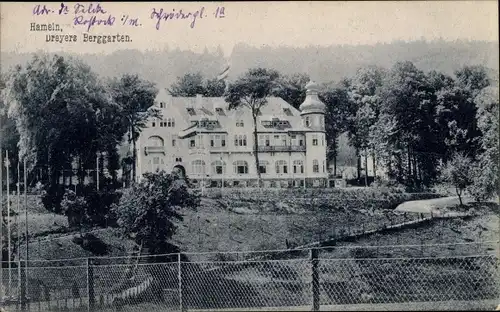 Ak Hameln an der Weser Niedersachsen, Dreyerz Berggarten