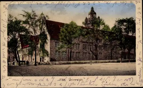 Ak Jena in Thüringen, Universität