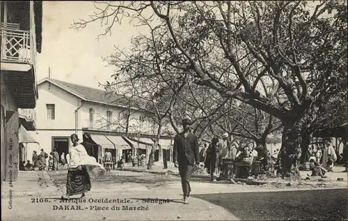 Ak Dakar Senegal, Place du Marché