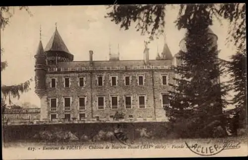 Ak Busset Allier, Chateau de Bourbon Busset