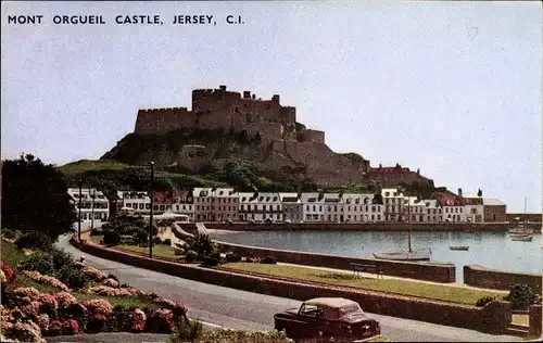 Ak Gorey Jersey Kanalinseln, Mont Orgueil Castle