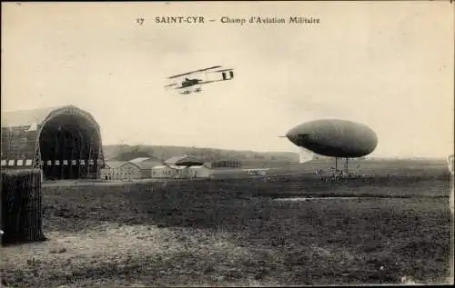 Ak Saint Cyr Yvelines, Champ d'Aviation Militaire