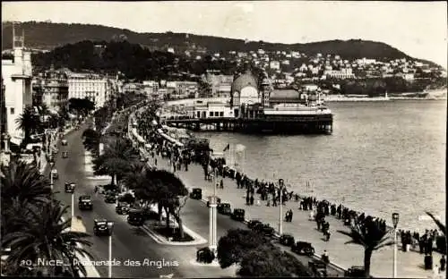 Ak Nice Nizza Alpes Maritimes, Promenade des Anglais