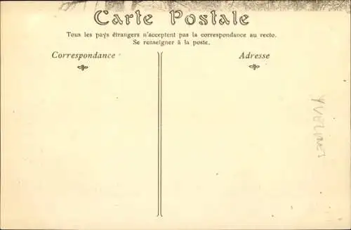 Ak Versailles Yvelines, PArc du Petit Trianon, le Prèsbytère