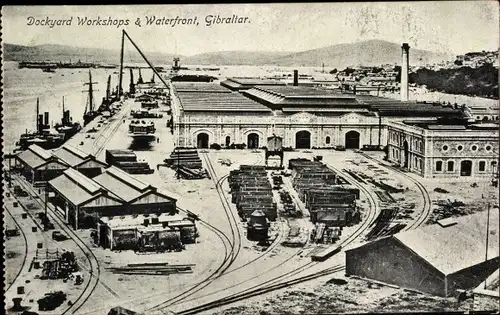 Ak Gibraltar, Dockyard Workshops, Waterfront