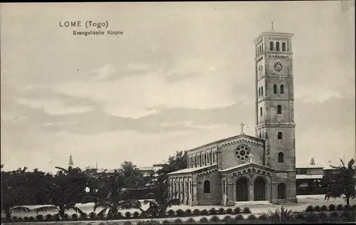 Ak Lome Togo, Evangelische Kirche