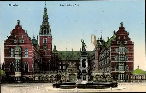 Ak Hillerød Hilleröd Dänemark, Frederiksborg Slot