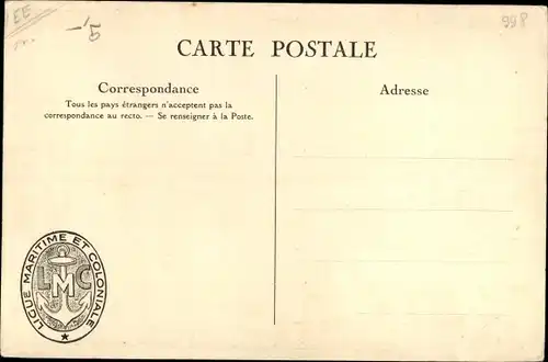 Lied Ak Les Pilotins, Ligue Maritime et Coloniale Francaise, Gaston Lemaire, Seemann