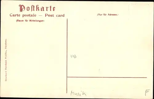 Ak M. Reichlmair's Gesangs und Tanz Ensemble, Musiker in bayrischen Trachten