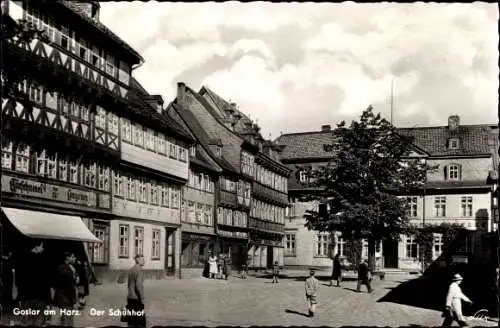 Foto Ak Goslar am Harz, Der Schuhhof