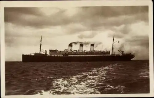 Ak Dampfer Cap Polonio, HSDG, Ansicht Backbord