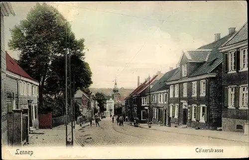 Ak Lennep Remscheid im Bergischen Land, Cölnerstraße
