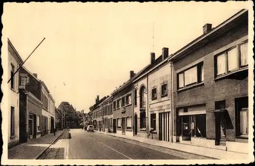 Ak Essen Flandern Antwerpen, Stationstraat