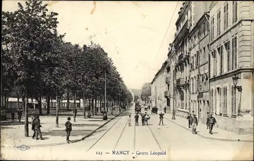 Ak Nancy Meurthe et Moselle, Cours Leopold