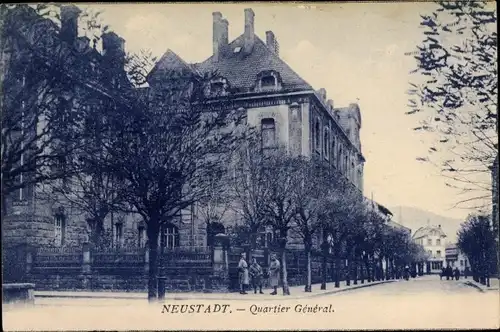 Ak Neustadt an der Weinstraße, Quartier Général