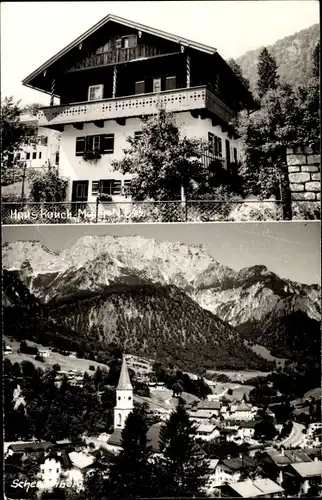 Foto Ak Marktschellenberg Markt Schellenberg in Oberbayern, Gesamtansicht, Haus Maier