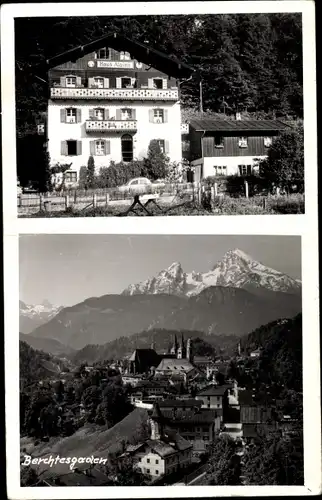 Foto Ak Berchtesgaden in Oberbayern, Gesamtansicht, Haus Alpina