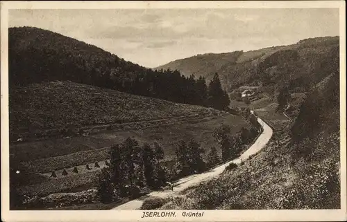 Ak Iserlohn im Märkischen Kreis, Grüntal