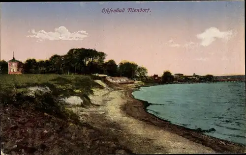 Ak Ostseebad Niendorf Timmendorfer Strand, Partie am Strand