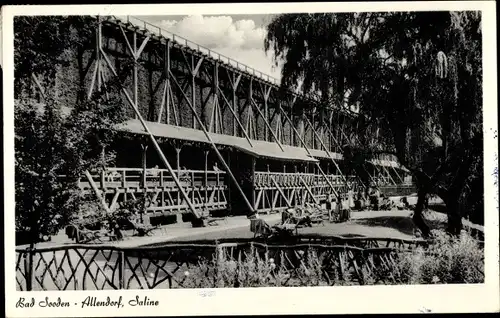 Ak Bad Sooden Allendorf an der Werra Hessen, Saline