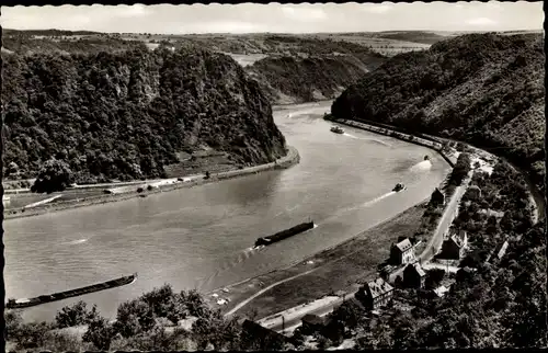 Ak Sankt Goar am Rhein, Felsentor der Loreley