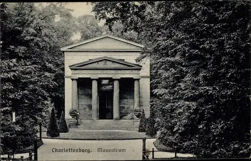 Ak Berlin Charlottenburg, Mausoleum