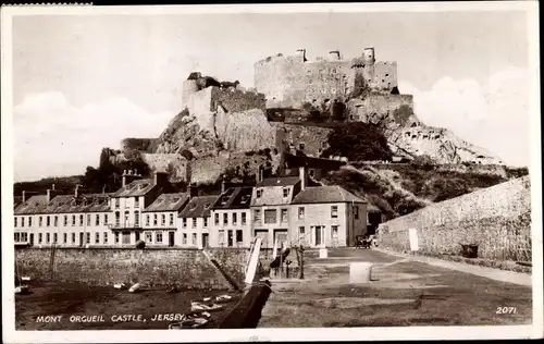 Ak Gorey Jersey Kanalinseln, Mont Orgueil Castle