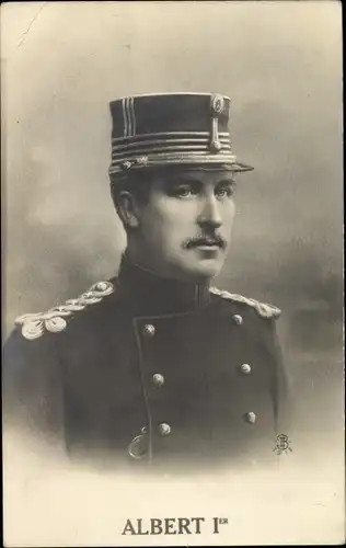 Ak Le Roi Albert 1er, König von Belgien