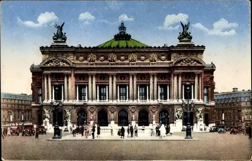 Ak Paris IX, l' Opéra