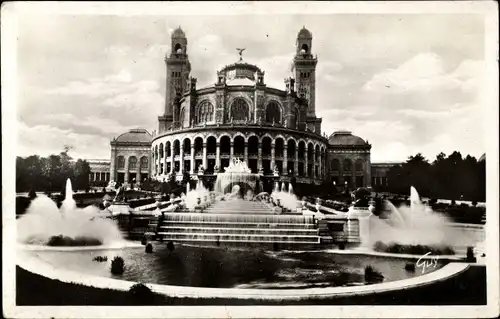 Ak Paris XVI, le Trocadéro