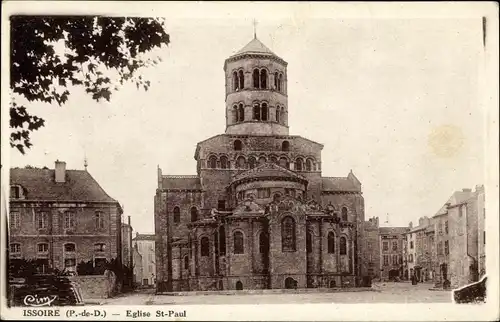 Ak Issoire Puy de Dôme, Eglise Saint Paul