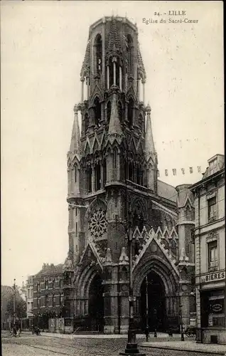 Ak Lille Nord, Eglise du Sacre Coeur