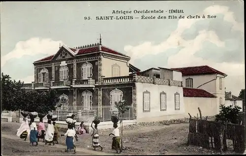 Ak Saint Louis Senegal, Ecole des fils de chefs a Sor